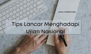 lancar dalam menghadapi ujian nasional